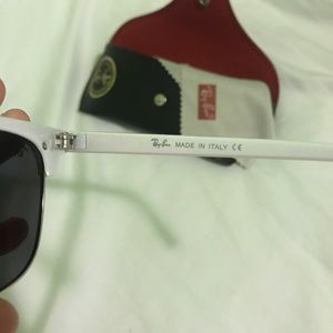 Ray-Ban Accessories - ✨WHITE RAYBAN SUNGLASSES✨ Ray-Ban Accessories - ✨WHITE RAYBAN SUNGLASSES✨
